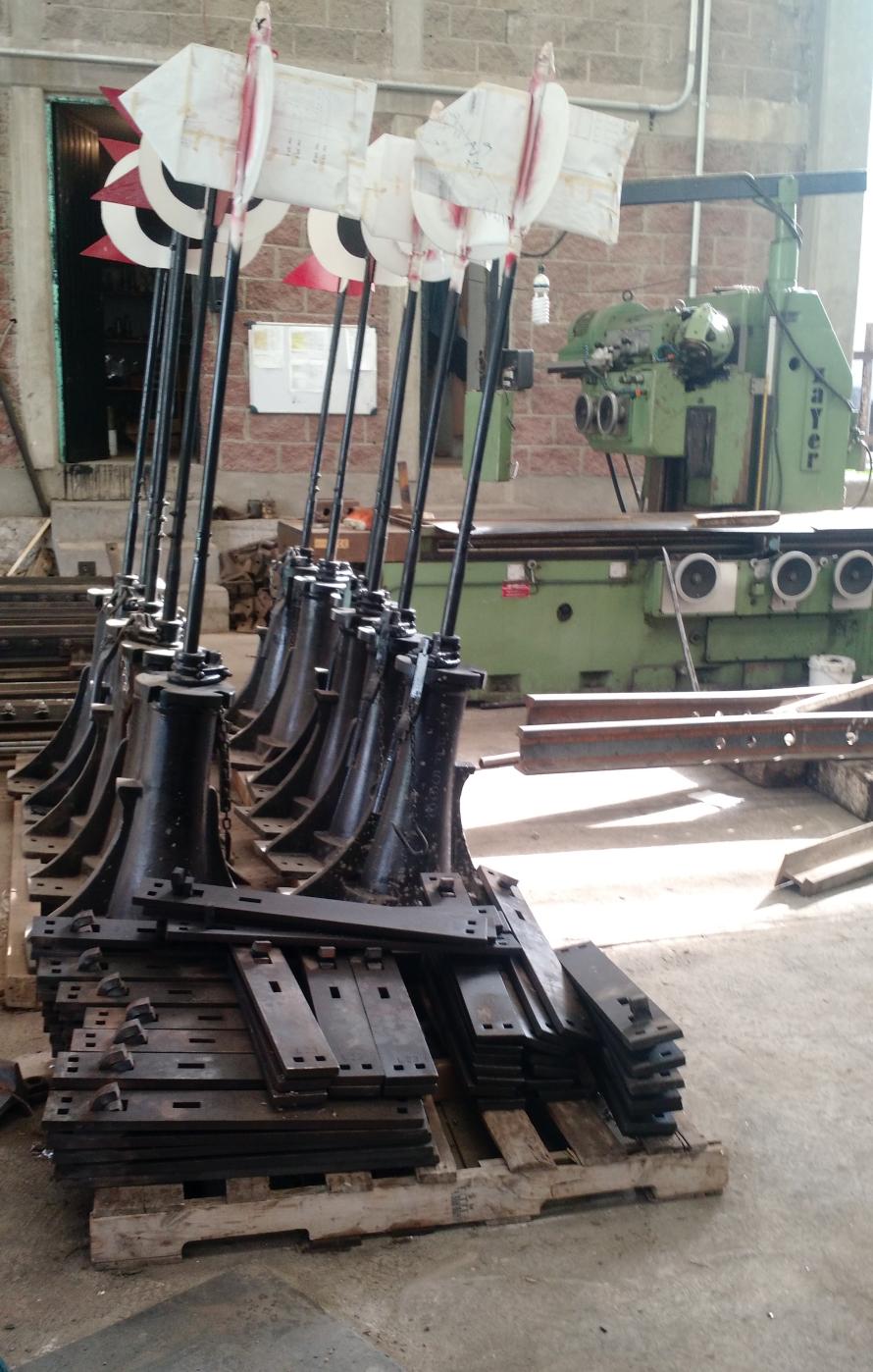 Agujas terminadas listas para entrega