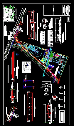 Proyecto ejecutivo de vía férrea industrial